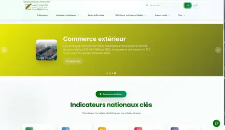 ANSADE website homepage